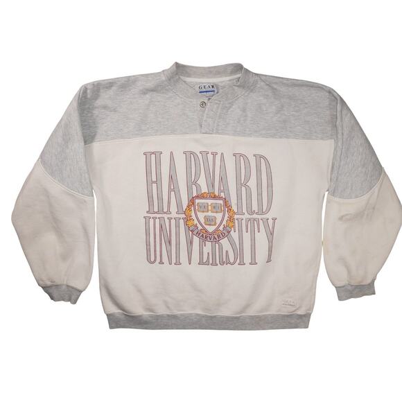 Vintage Harvard University Crewneck Sweatshirt Gear for Sports  XL - Picture 1 of 6